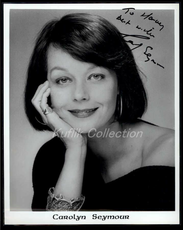 Carolyn Seymour - Signed Autograph Headshot Photo Poster painting - Silk Stalkings