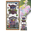(Counted/Stamped)Children'S Day Balcony-14CT Cross Stitch 18*45cm/7.09*17.72in