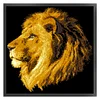 Lion - 9CT Partial Beaded Cross Stitch Kit(45x47cm)