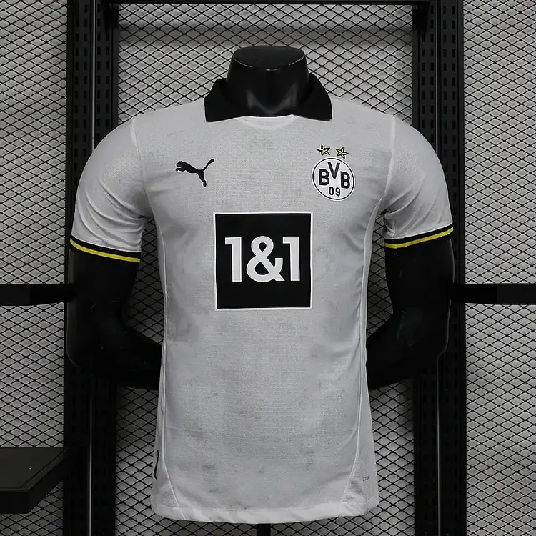 Player Version 24/25 Dortmund Third White Jersey 1:1 Thai quality
