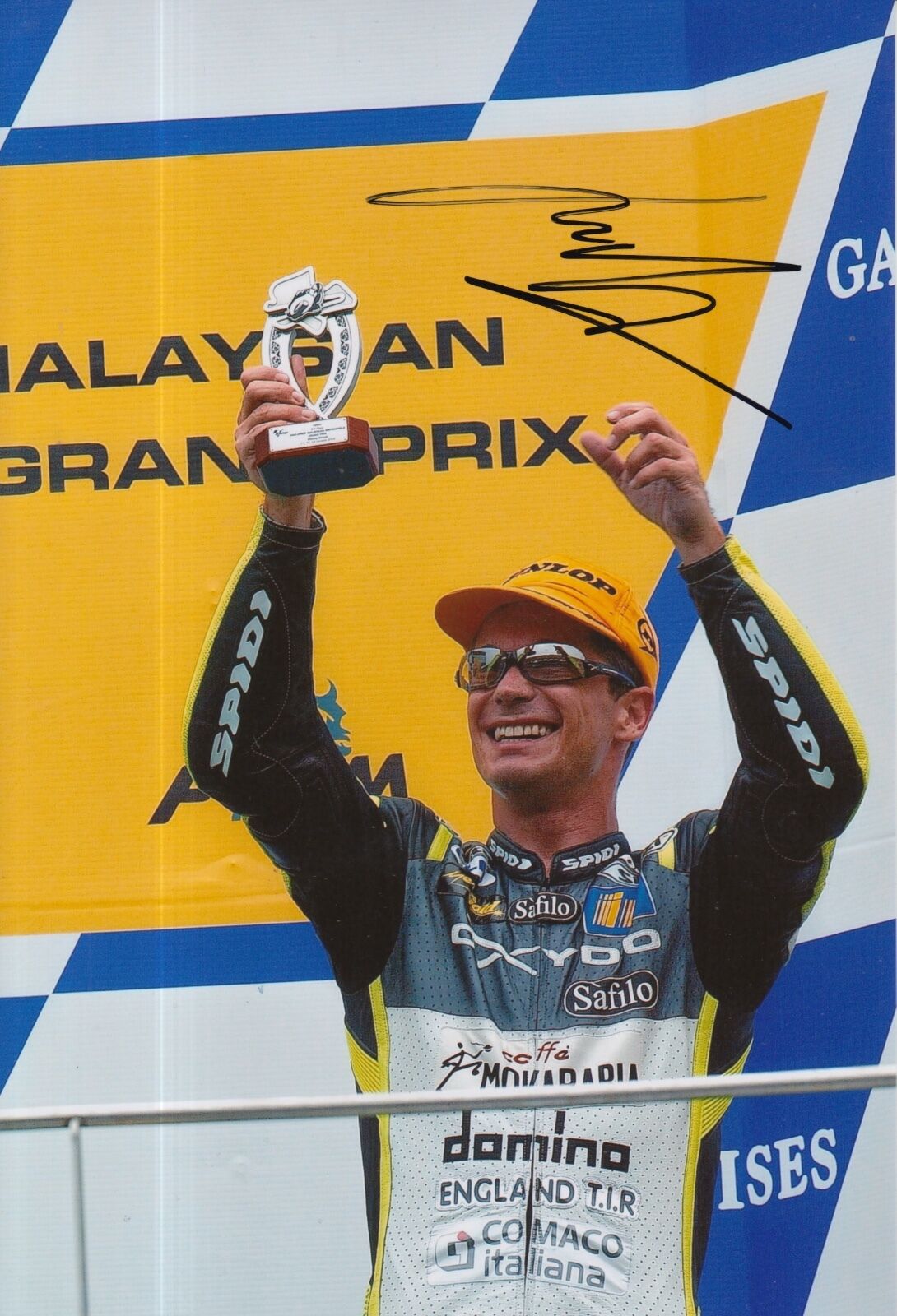 Lucio Cecchinello Hand Signed Photo Poster painting 12x8 125cc MotoGP 5.