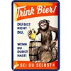 Drink Beer - Metal Tin Signs(8*12Inch/12*16Inch) - Bar
