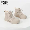 UGG&reg; 2025 Nowe damskie wodoodporne, antypoślizgowe, bawełniane buty z podszewką z wełny