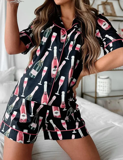 Champagne Celebration Pajama Set