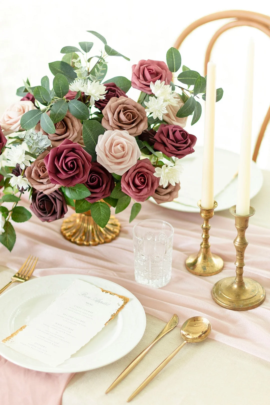 3" Foam Rose with Stem - 56 Colors