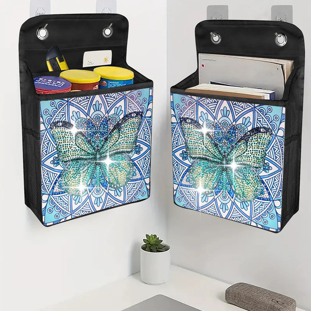 DIY Butterfly Diamond Painting Storage Bag Diamond Art Sundries Holder Bag