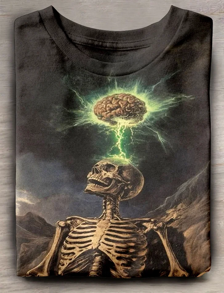 Eagerlys  Skeleton T-shirt Eagerlys