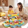 2025 New Magnetic Track Electric Train Assembly Children's Educational Toys