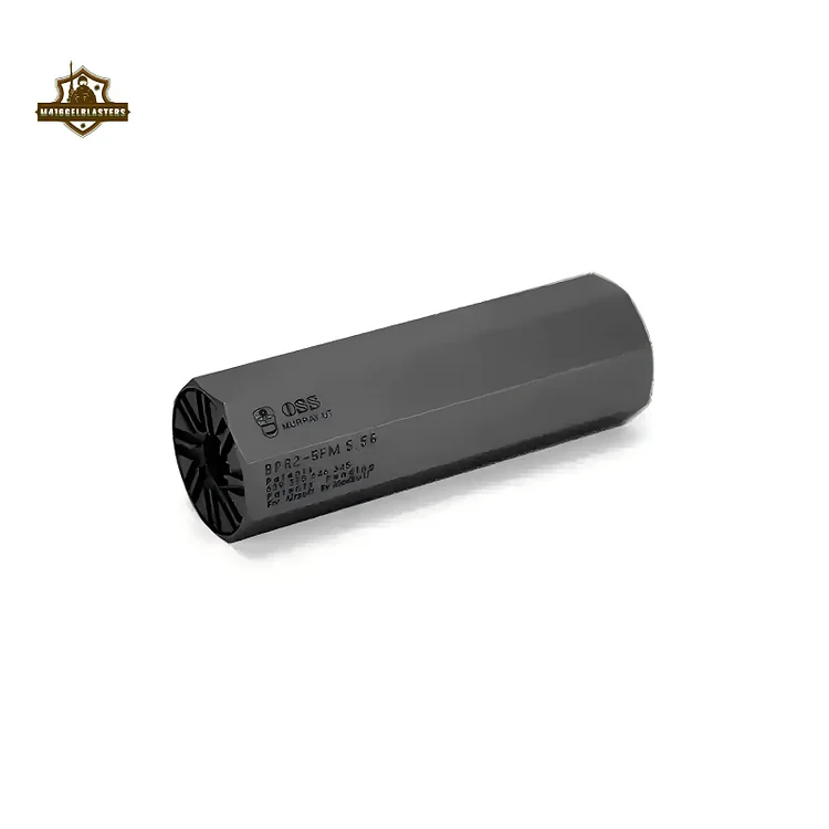 Short LLC black blast regulator silencer 14 mm CCW