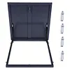 [US Local Warehouse] Roof Hatch Skylight Roof Caps Aluminum Frame Galvanized Sheet 80x80cm with Switch Type Handle Loft Ventilation Roof Access Hatch Cover Plate Rooftop Hatch Cover Plate for Wellhead Lid/Cellar Cover