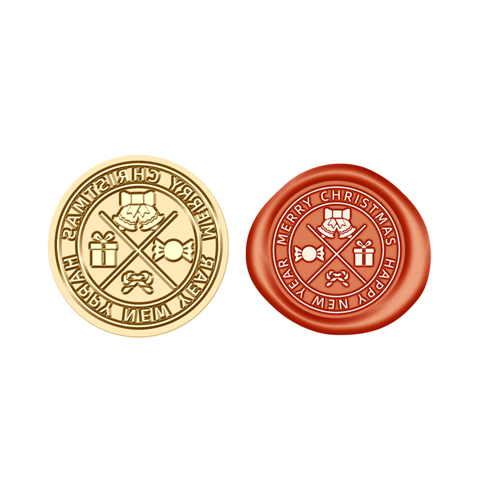 

25mm Christmas Wax Seal Stamp Cartoon Head - Wax Seal Stamp, 501 Original