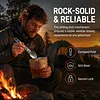 Portable Folding Tableware Hollow Handle Design for Outdoor Travel Camping