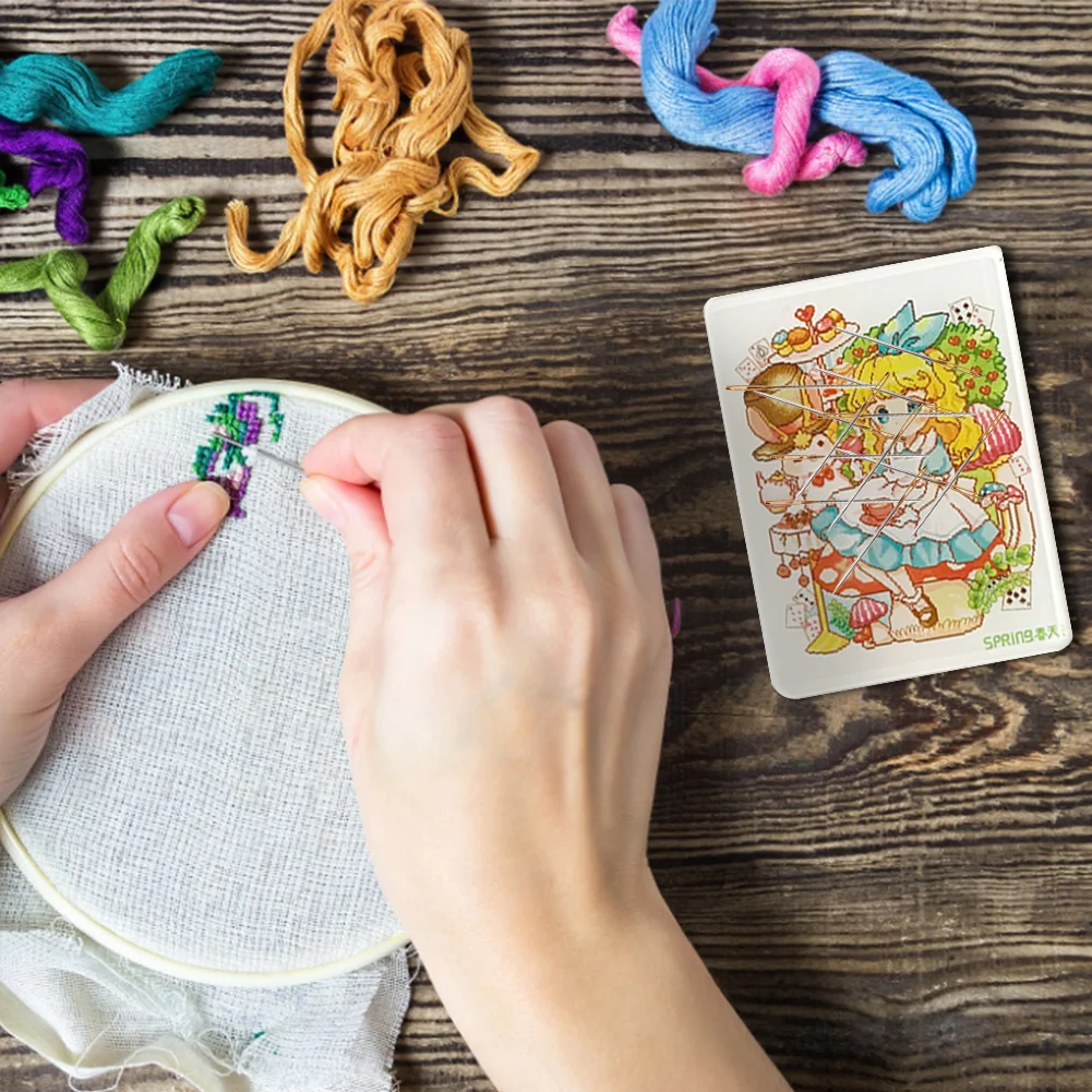 Sewing Needle Minder for Cross Stitch Magnetic Pin Holder Fridge Magnet