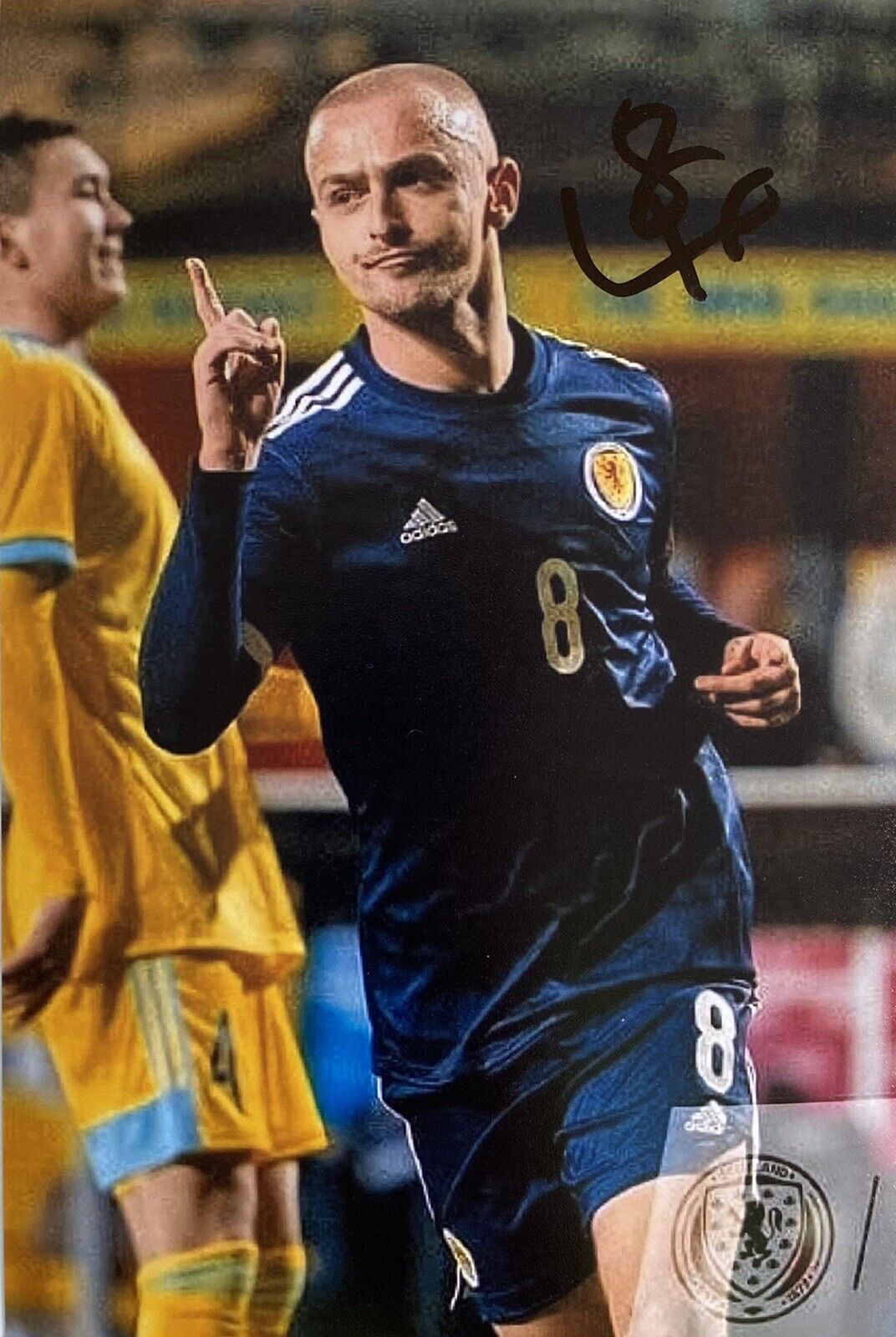 Lewis Fiorini Genuine Hand Signed Scotland 6X4 Photo Poster painting