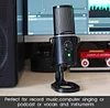 USB Recording Microphone Computer Podcast Condenser Cardioid Mic for PC Laptop Mac with Mute Button & LED Indicator for Vocals, YouTube, Streaming Broadcast, Podcasting, Skype, Gaming(JV-902)
