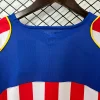 Retro 2004-05 Atletico Madrid Long Sleeve Soccer Jersey Home