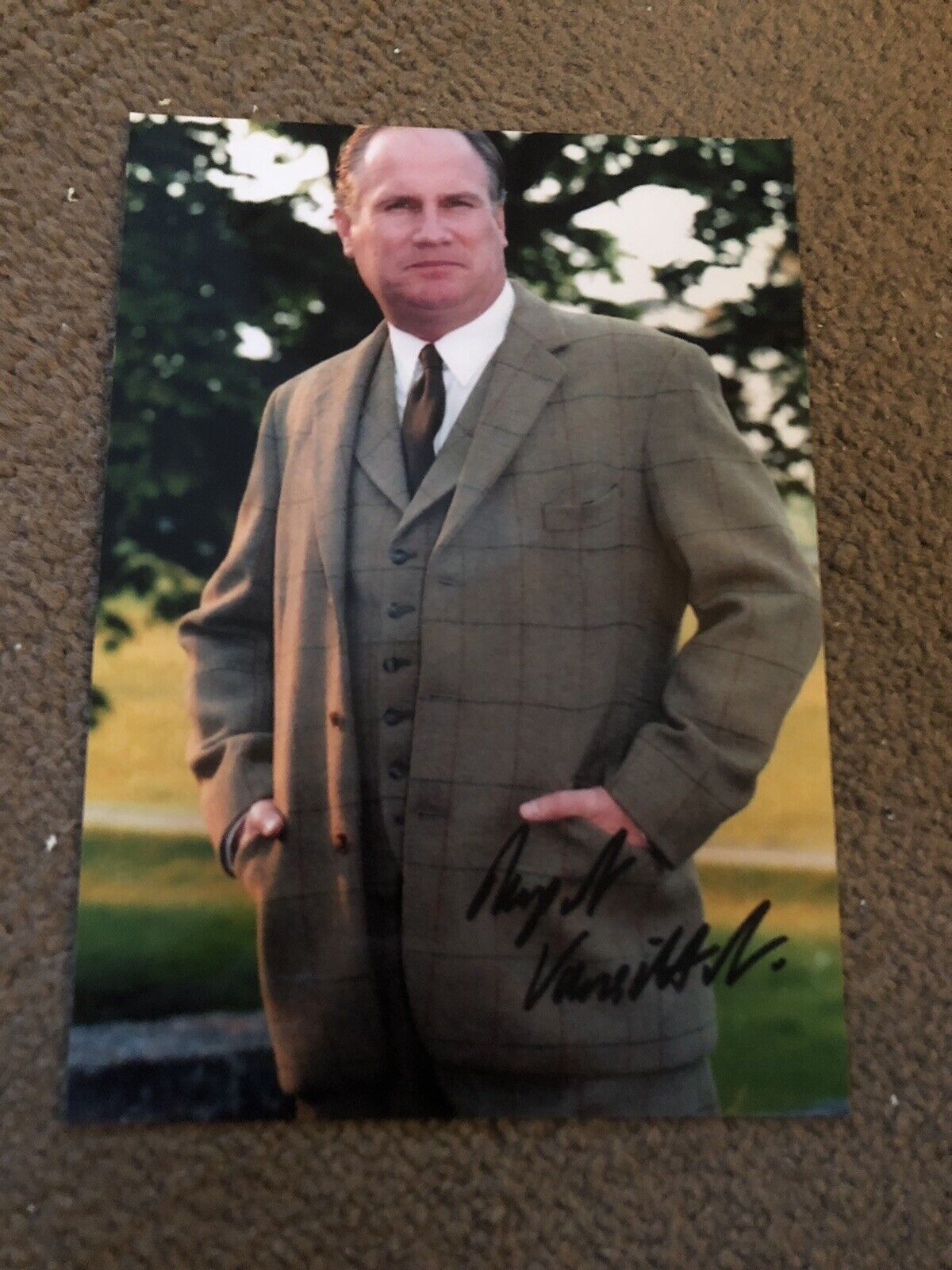 RUPERT VANSITTART (HEARTBEAT) PRESIGNED Photo Poster painting- 7x5”