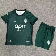 Kids Monaco Away Kit 24/25 Football Jersey 1:1 Thai quality mysite Money