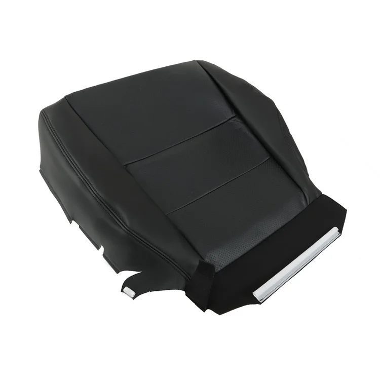 SEBLAFF Seat Cover 4Pcs Black Leather Front Bottom and Driver Passenger Replacement for 2007-2012 Acura