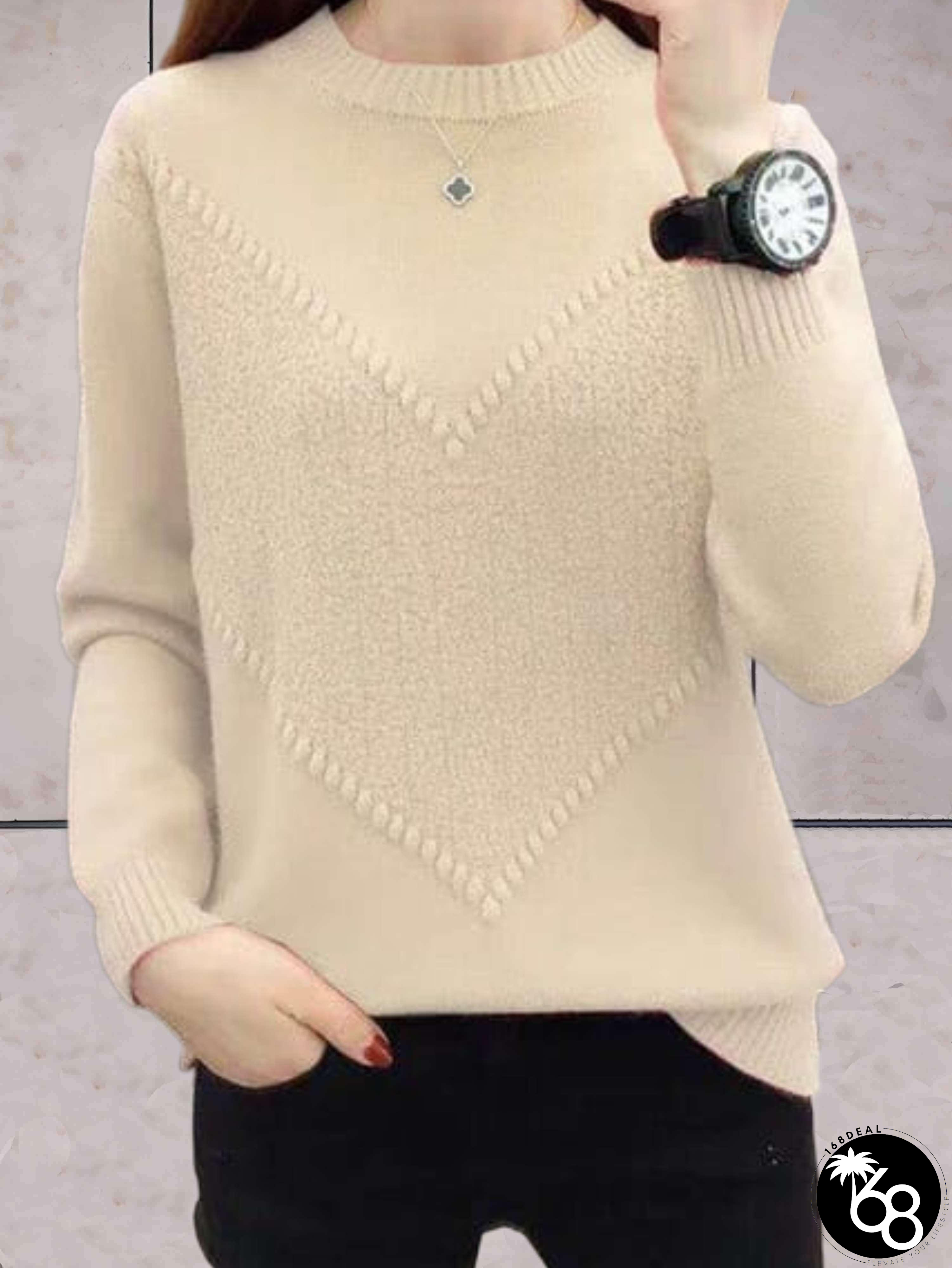 Effortless and Classy winter Sweater | 168DEAL