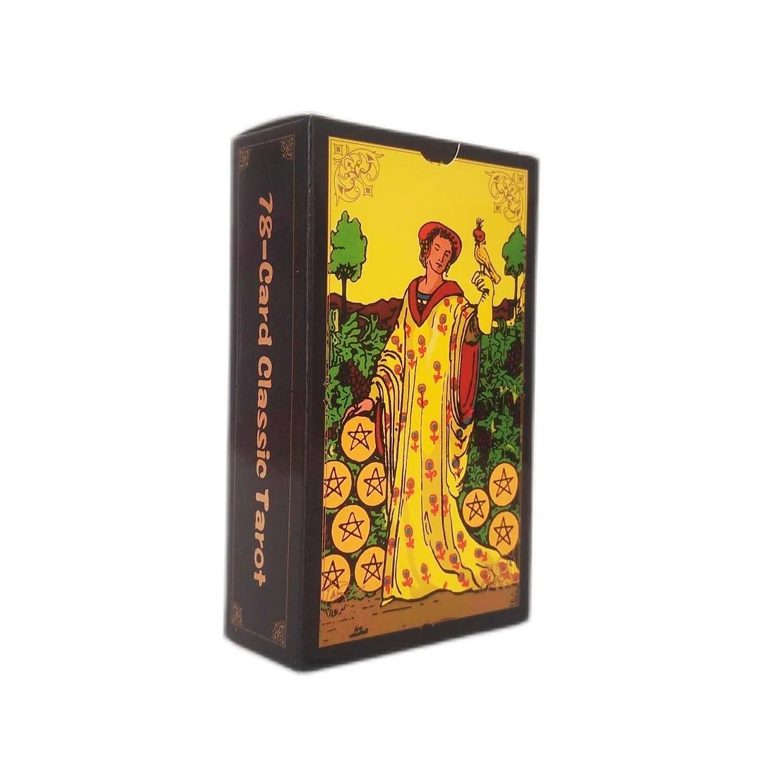 78-Card Classic Tarot & Paper Guidebook