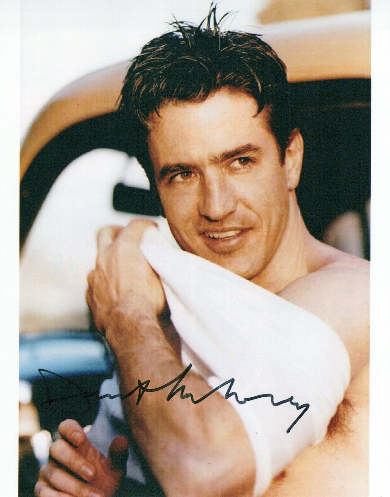 Dermot Mulroney head shot autographed Photo Poster painting signed 8x10 #2