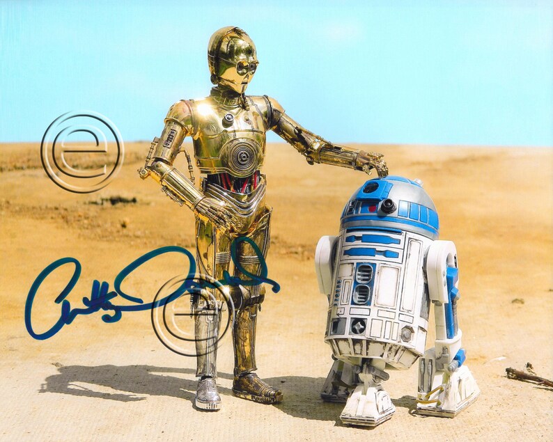 Anthony Daniels Star Wars C-3PO Autographed Signed Photo Poster painting 8 x 10 print Photo Poster painting picture poster wall art autograph