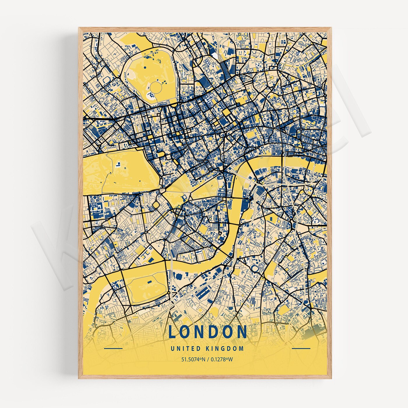 Milan Omaha Portland New York Istanbul Helsinki Cleveland Lisbon Ottawa Memphis Detroit London. City Color Map Poster