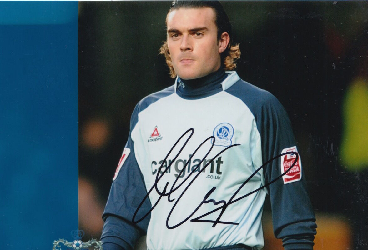 QUEENS PARK RANGERS HAND SIGNED LEE CAMP 6X4 Photo Poster painting 1.