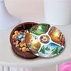 Diamond Painting Snack Box Kit Art Decor Round Snack Box Handmade Art Decoration