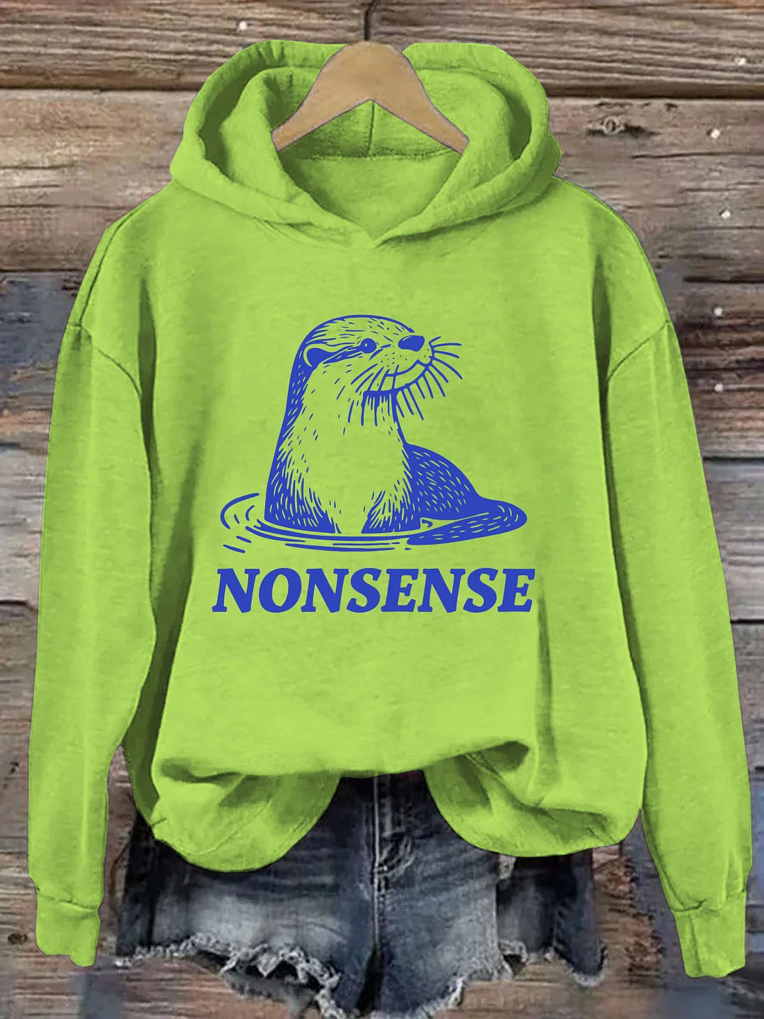 Otter Nonsense Hoodie