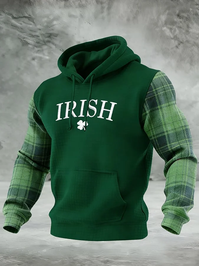 Men'S Casual St. Patrick'S Day Printed Sweatshirt 