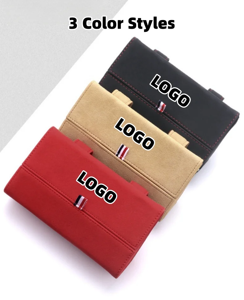 Car logo storage glasses case