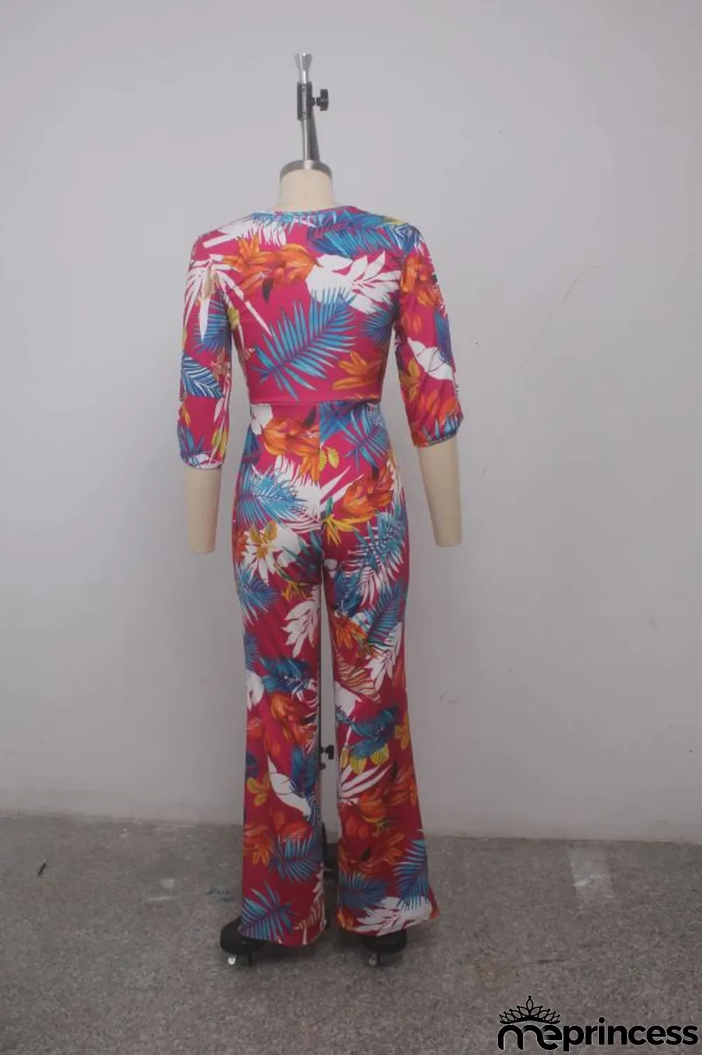 Coffee Sexy Fashion Asymmetrical Hollow bandage Polyester Sleeveless Slip Jumpsuits