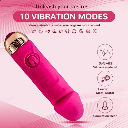 Velin – Smart Rose Bullet Vibrator With Dual Stimulation For Clitoral & G-spot Pleasure