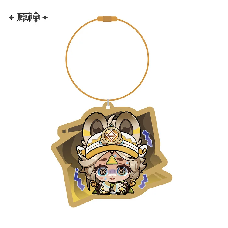 Genshin Impact Chibi Version Emoji Series Acrylic Pendant  [Original Genshin Official Merchandise]