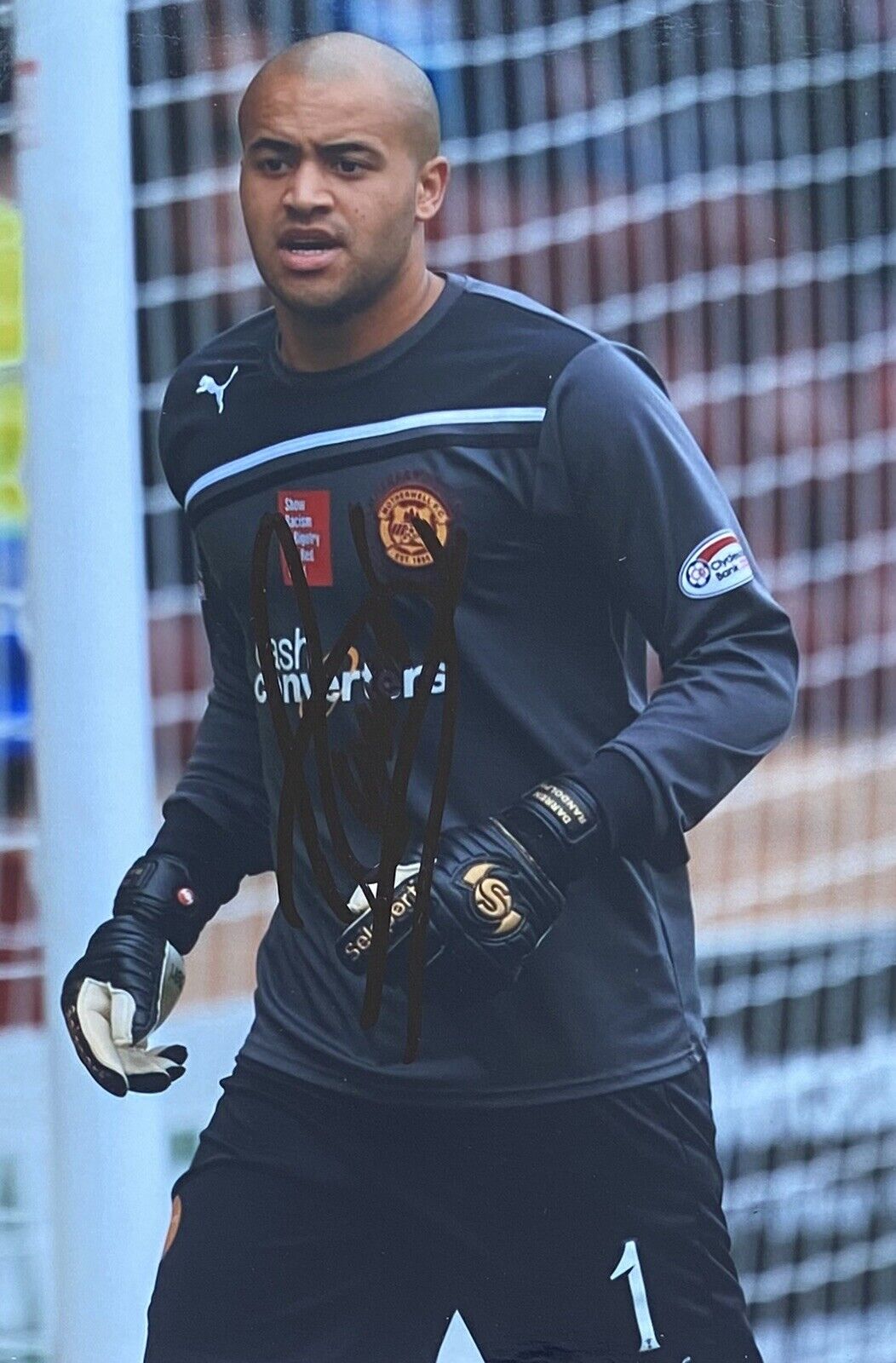 Darren Randolph Genuine Hand Signed Motherwell 6X4 Photo Poster painting 3