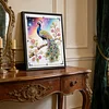 Diamond Painting-DIY Special Shaped Drill Pearl Painting Peacock(30x40cm)