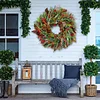 🔥Last Day 49% OFF🌲Christmas Berry Oak Leaf Wreath-mysite-Adracos