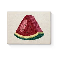 Watermelon Slice - Punch Needle