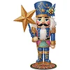 DIY Special Shape Diamond Painting Nutcracker Soldiers Desk Ornament Decor Kits