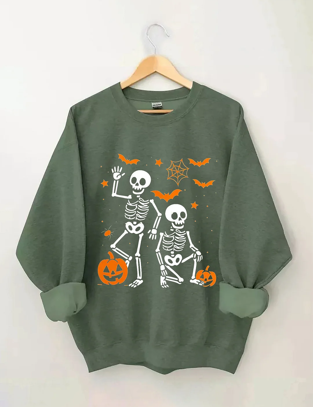 Slightly Subtle FDT Halloween Skeleton Sweatshirt