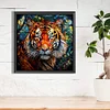 Diamond Painting-DIY Full Round Drill Tiger(40*40 CM)