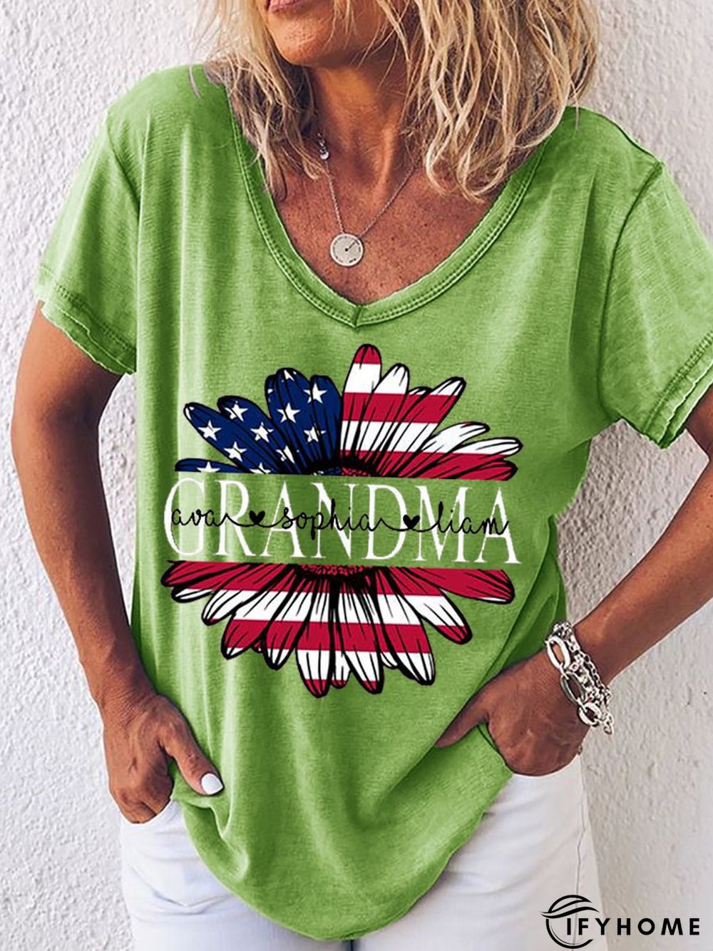 Comfortable Causal Grandma Women's T-Shirt | IFYHOME
