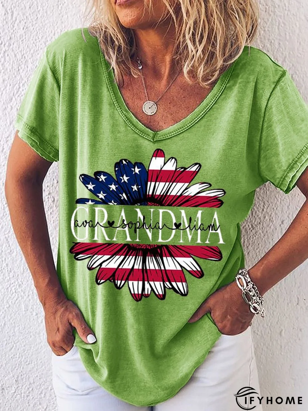 Comfortable Causal Grandma Women's T-Shirt | IFYHOME