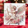 6Pcs Diamond Painting Cupid Angel Diamond Drawing Card