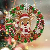 Diamond Painting Kit Christmas Reindeer Wreath 9.45x9.45in