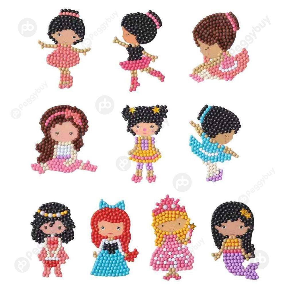 

Girls-DIY Creative Diamond Sticker, 501 Original
