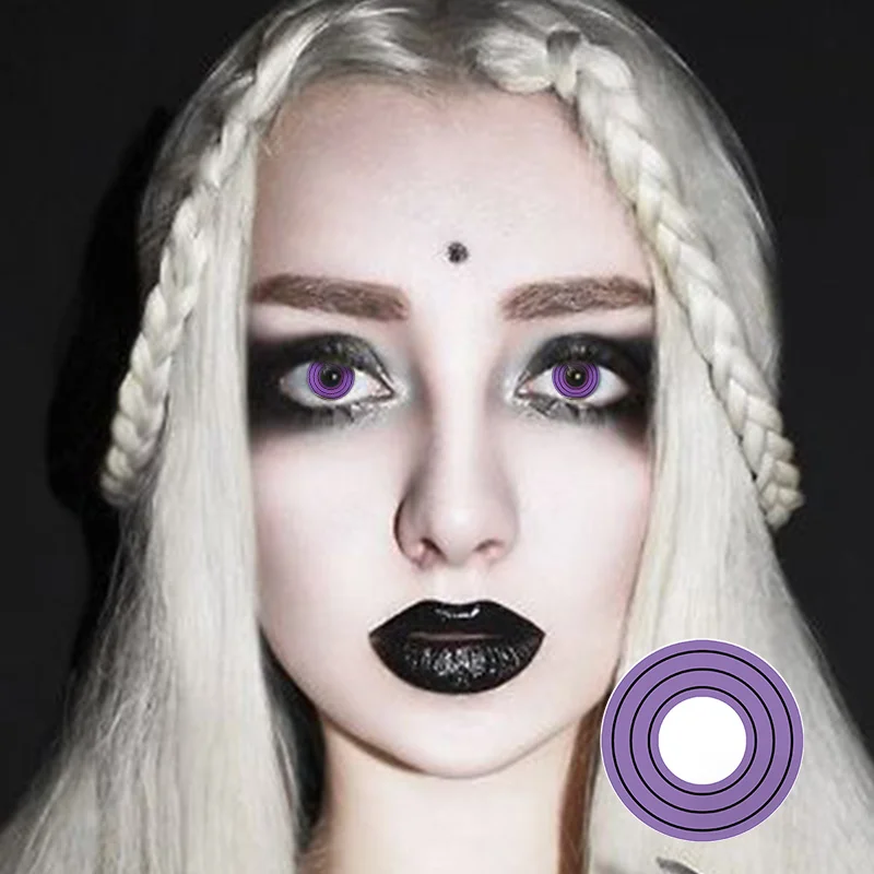 Purple Rinnegan Cosplay Contacts