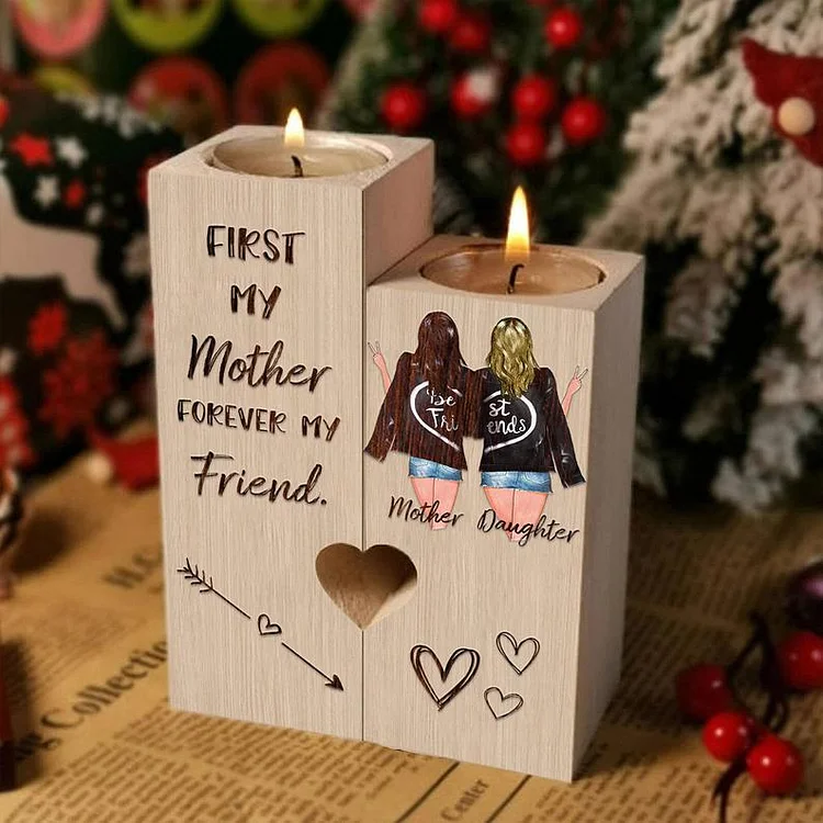 First  My Mother Forever My Friend - Candle Holder